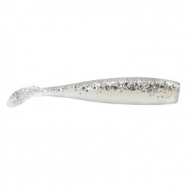 Lunker City Shaker Shad, 9,5cm, Ice Shad - (8-Pack)