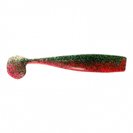 Lunker City Shaker Shad, 9,5cm, Metallic Carrot - (8-Pack)