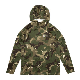 Salty Crew Apex Perforated Hood Camo