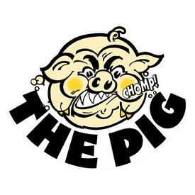 PIG Sticker Klein 15cm x 12cm