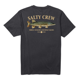 Salty Crew Euro Pike  S/S Tee Black