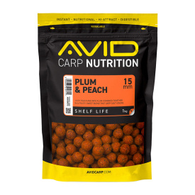 Avid Plum & Peach Boilies - 1kg