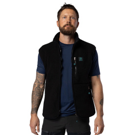 Beyond Nordic BN309 M's Retro Pile Vest Black