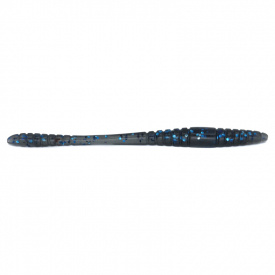 Bite Of Bleak Spawn Worm 10cm (8-pack) - Black Blue Flake