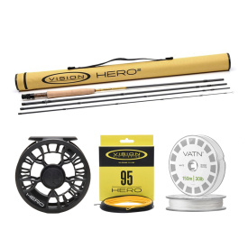 Vision Trout HERO²  Flugset 9'6'' - #7
