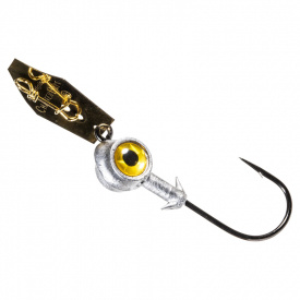 Z-man Eye Strike Chatterbait 4/0, 7g (2-pack) - Gold