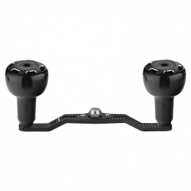Gomexus Carbon Fiber Double Handle with CNC Knob 8x5mm - Black