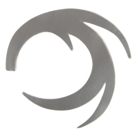 Wiggle Dragon Tails Svans XL 4-pack Gray