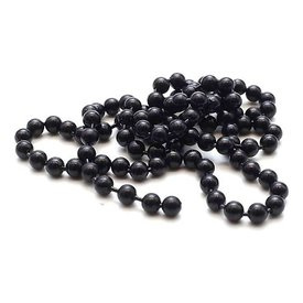 Bead Chain 3,3mm - Black