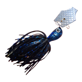 Blackfin Micro Finesse Pro Bladed Jig 12,5g - Black n Blue