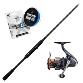 Megabass Levante F3-611LVS 2-14g & Shimano Nasci Combo