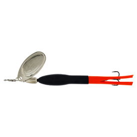 Westin Fc Downstream #4 20g - Black/Flouro Orange Silver Blade