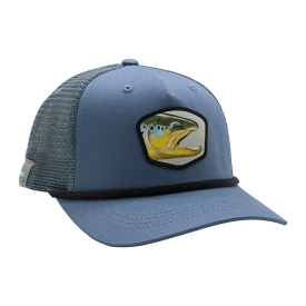 RepYourWater Hat 5 Panel - Trutta Portrait