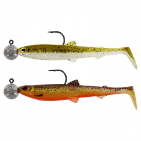 Westin BullTeez 9,5cm R 'N R 7g #4/0 (2pcs) - Clear Water Mix 5