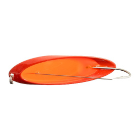 Norolan Pike Spoon Weedless 8 cm - Red Orange