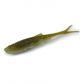 Molix RT Fork Flex 7,6cm (4pcs) - Olive Shad