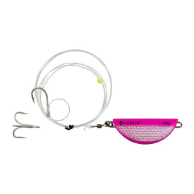 Westin Halibut Anti Twist Rig 350g - Pink Flash