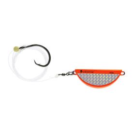 Westin Halibut Anti Twist Rig Circle Hook 550g - Orange Flash