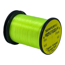 Semperfli Classic Waxed Thread 110m 8/0 - Fluoro Yellow