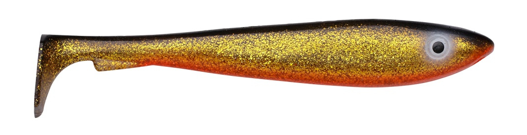 Svartzonker McRubberShad 17cm (3-pack) - C2 Finmört