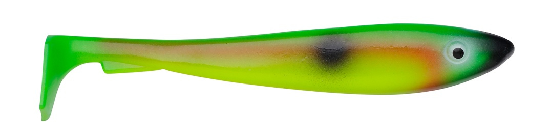 Svartzonker McRubberShad 17cm (3-pack) - C7 Parrot