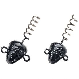 Svartzonker Screw-In-Head 30g (2-Pack) - Black Glitter Lead