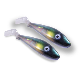 SvartZonker McRubber 21cm Flash Series (2-pack) - Green Sunshine