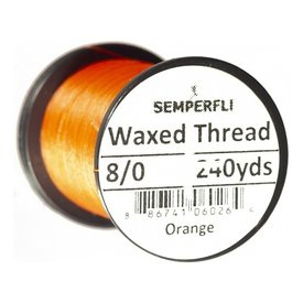 Semperfli Waxed Thread 8/0 - Orange