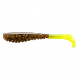 Z-man Swimmin' Trout Trick 3.5'' - Pumpkin/Chartreuse Tail  6pk