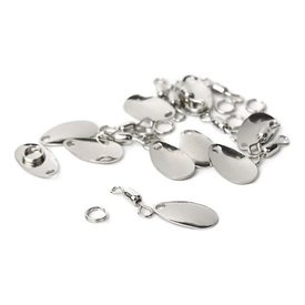 Wapsi Fly Spinner Blades, 0 Nickel (10-pcs)