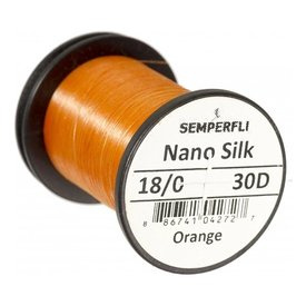 Semperfli Nano Silk 18/0 30D Orange