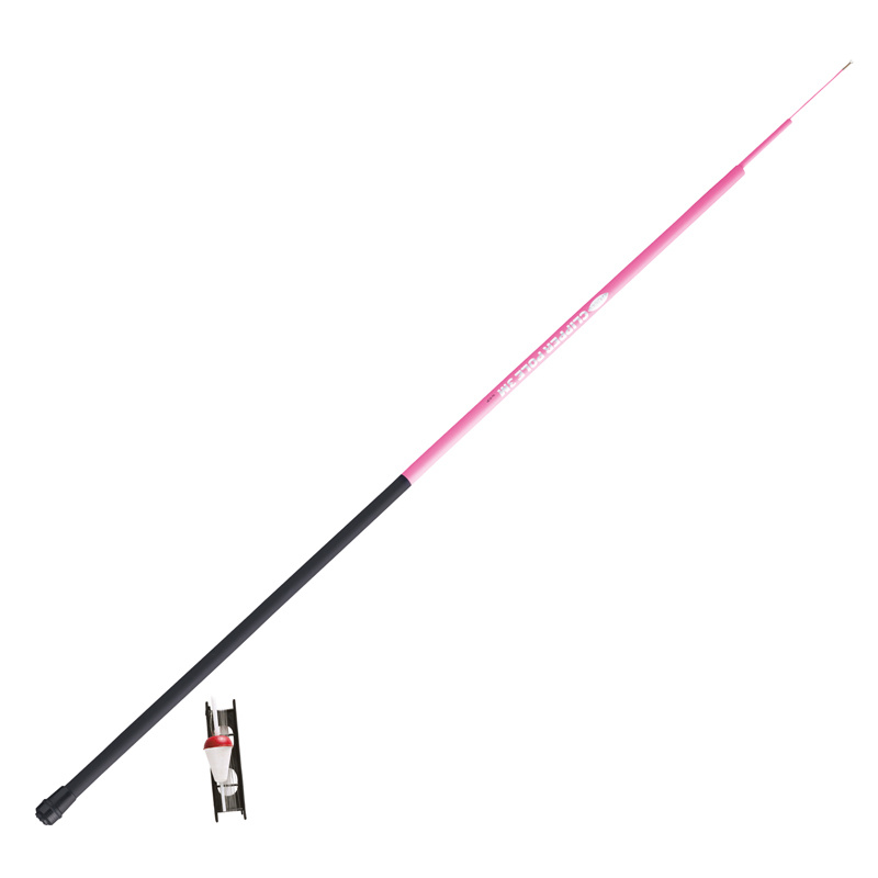 Clipper 300cm rosa Stipprute 3m mit komplettes Posenset