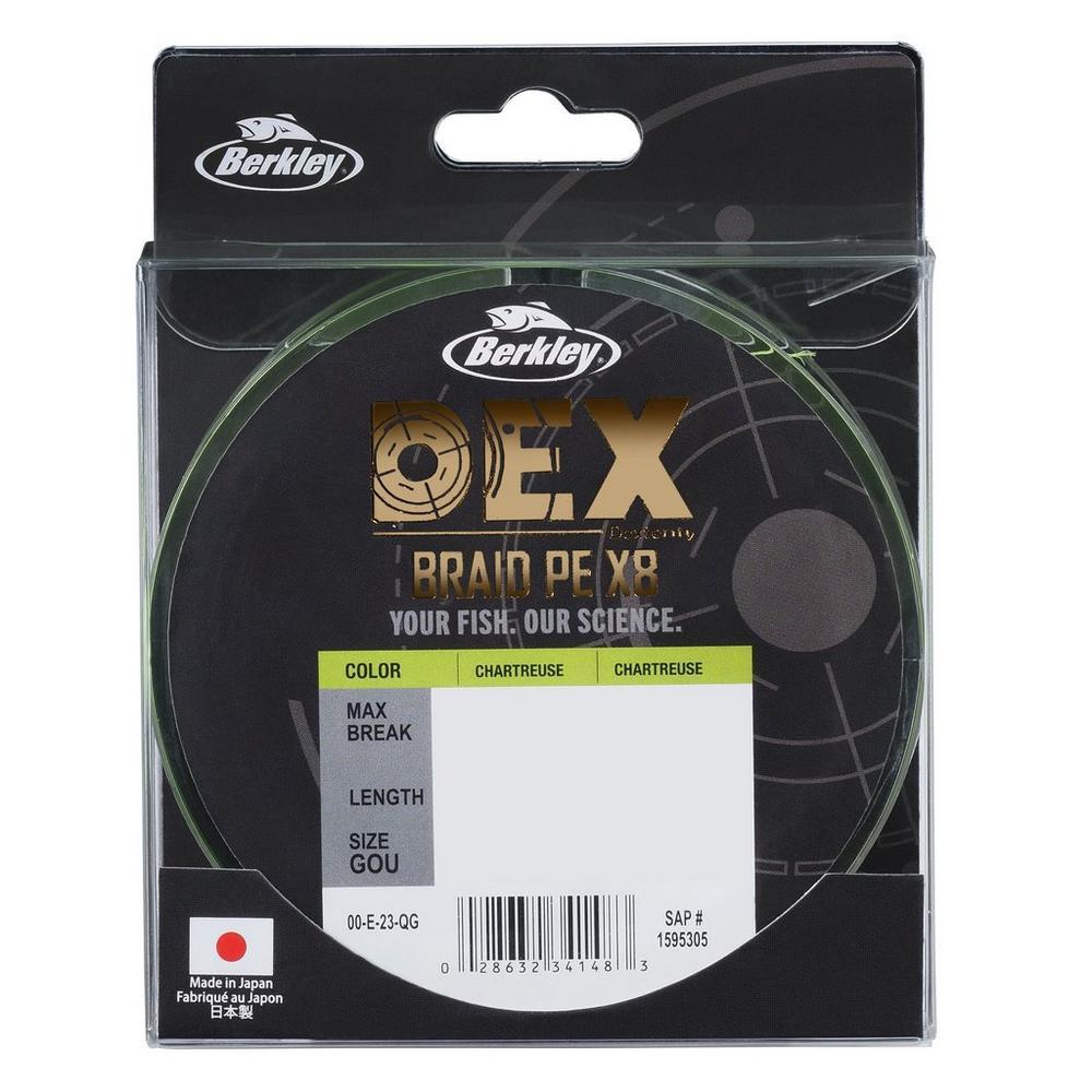 Berkley Dex X8 150m Chartreuse