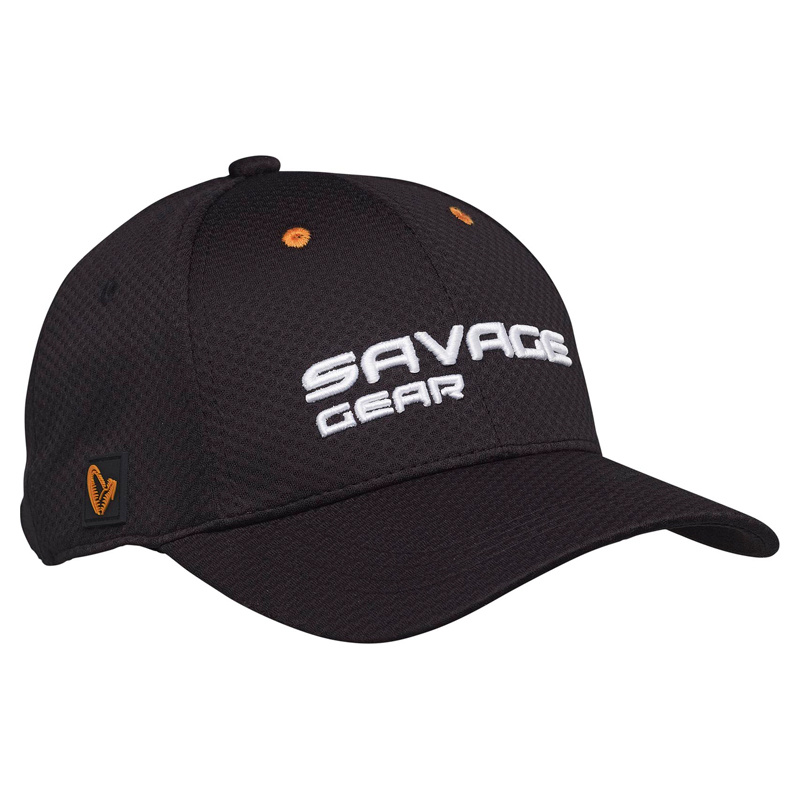 Savage Gear Sports Mesh Cap, Black Ink