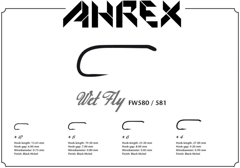 Ahrex FW581 - Wet Fly - Barbless