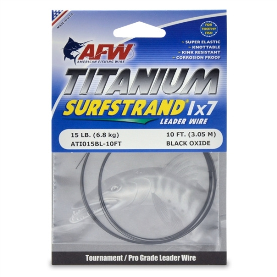AFW - Titanium Surfstrand 1x7 Tafsmaterial