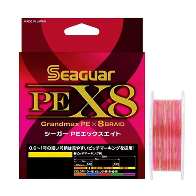 Seaguar PE X8 Grandmax 200m Multicolor
