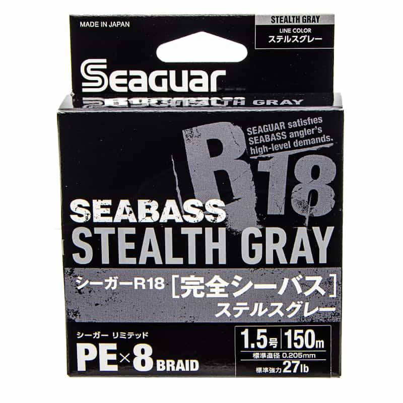 Seaguar R18 Kanzen Seabass 150m Stealth Grey
