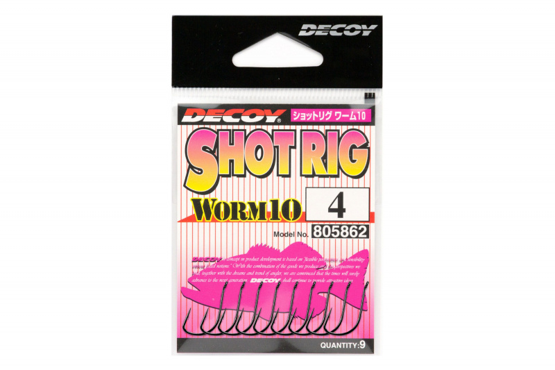 Decoy Worm10 Shot Rig