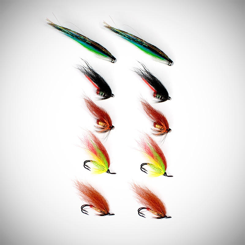 FLy Assorment Salmon Low Water