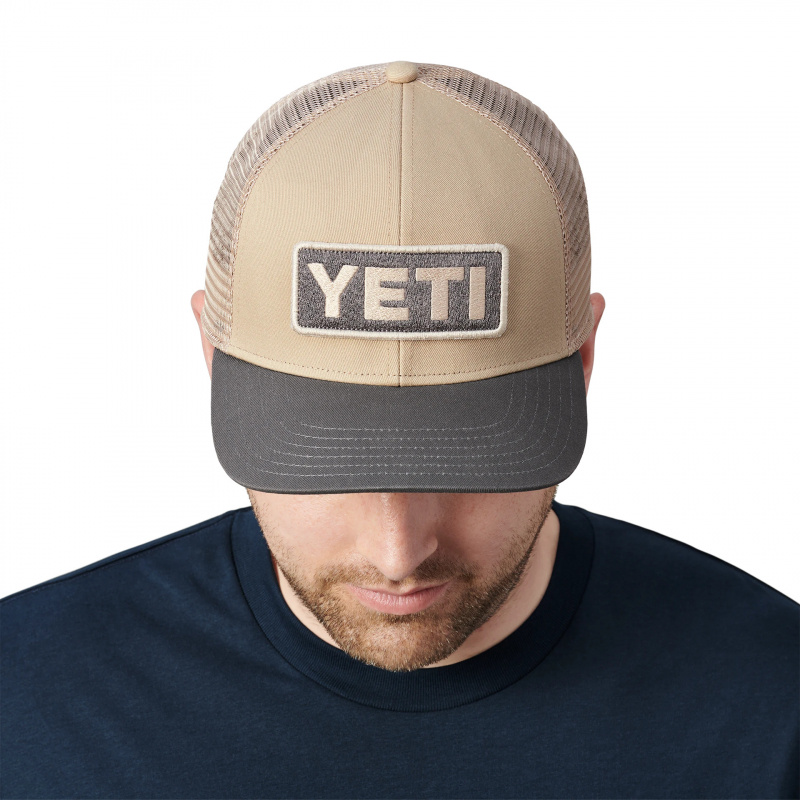 Yeti Logo Badge Sharptail Taupe/Grey