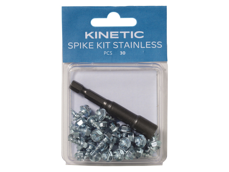 Kinetic Spike Kit Stainless (30pcs)