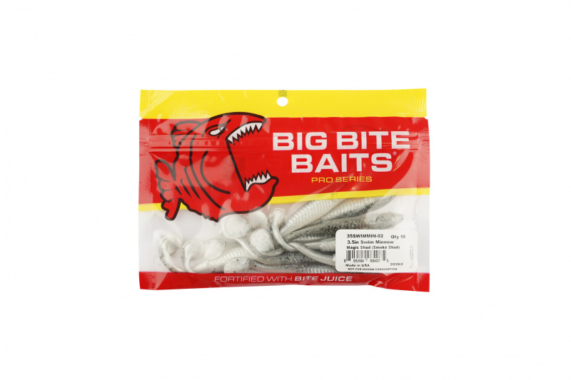 Big Bite Baits Swim Minnow 3.5 (10-pcs)