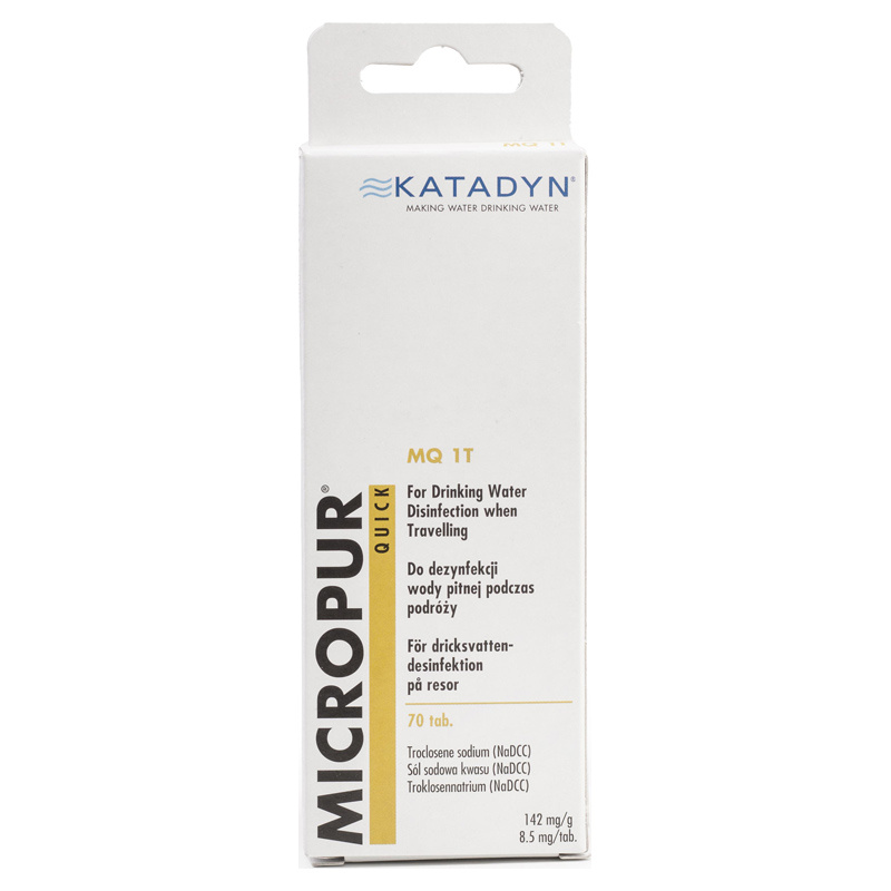 Katadyn Micropur Quick MT1T - 70 Tablets