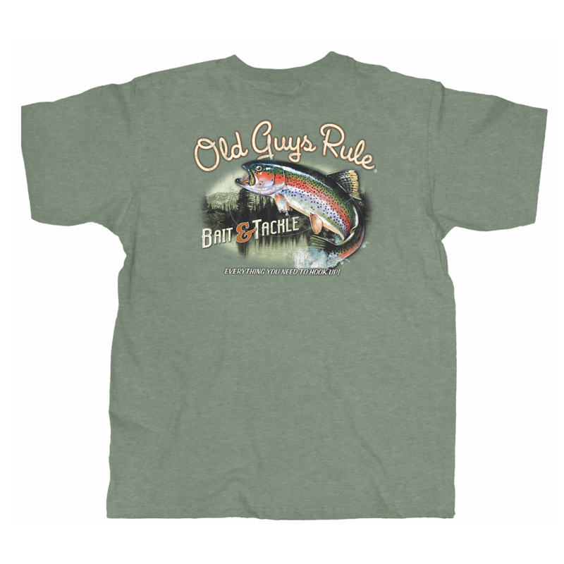 Old Guys Rule Bait and Tackle T-Shirt