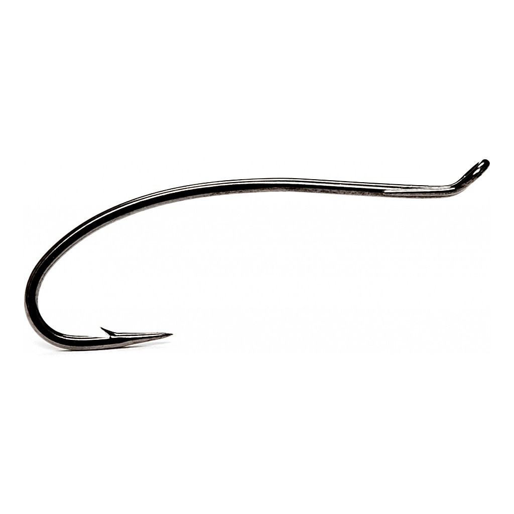 Partridge Patriot Doubles Haken – Black Nickel, Up Eye, Für Lachs, 10er Pack