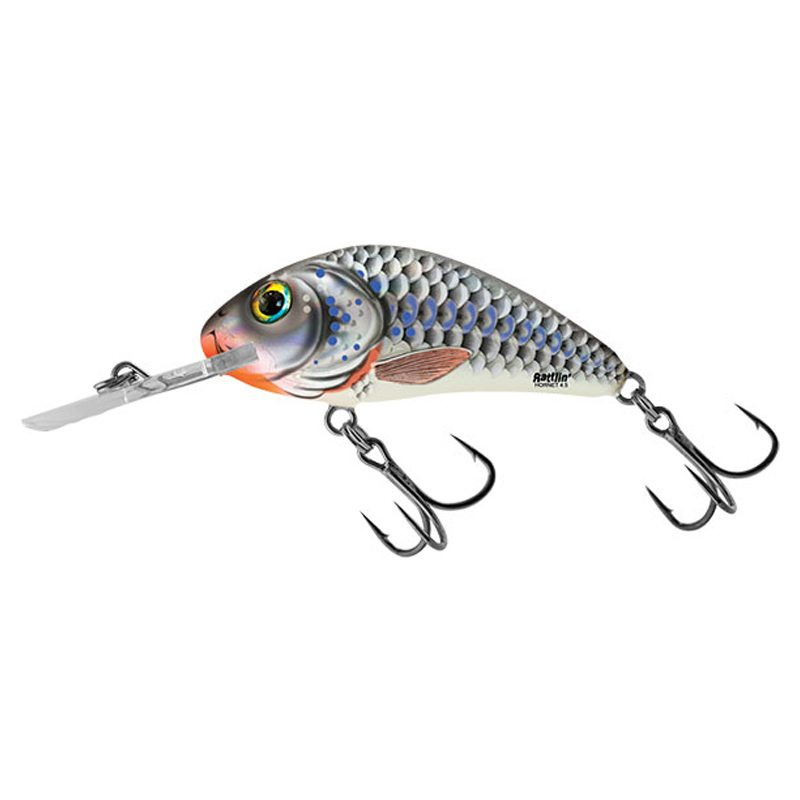 Salmo Rattlin\' Hornet 4,5cm, 6g Floating - Silver Holographic Shad