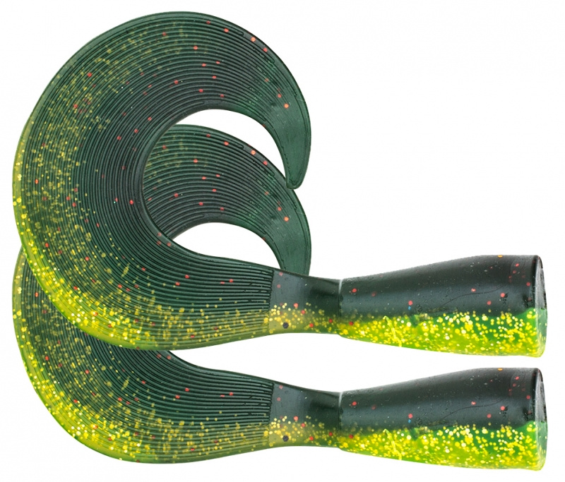 Extra Tail für Zonker Tail C22 Black/Chartreuse 2-pack