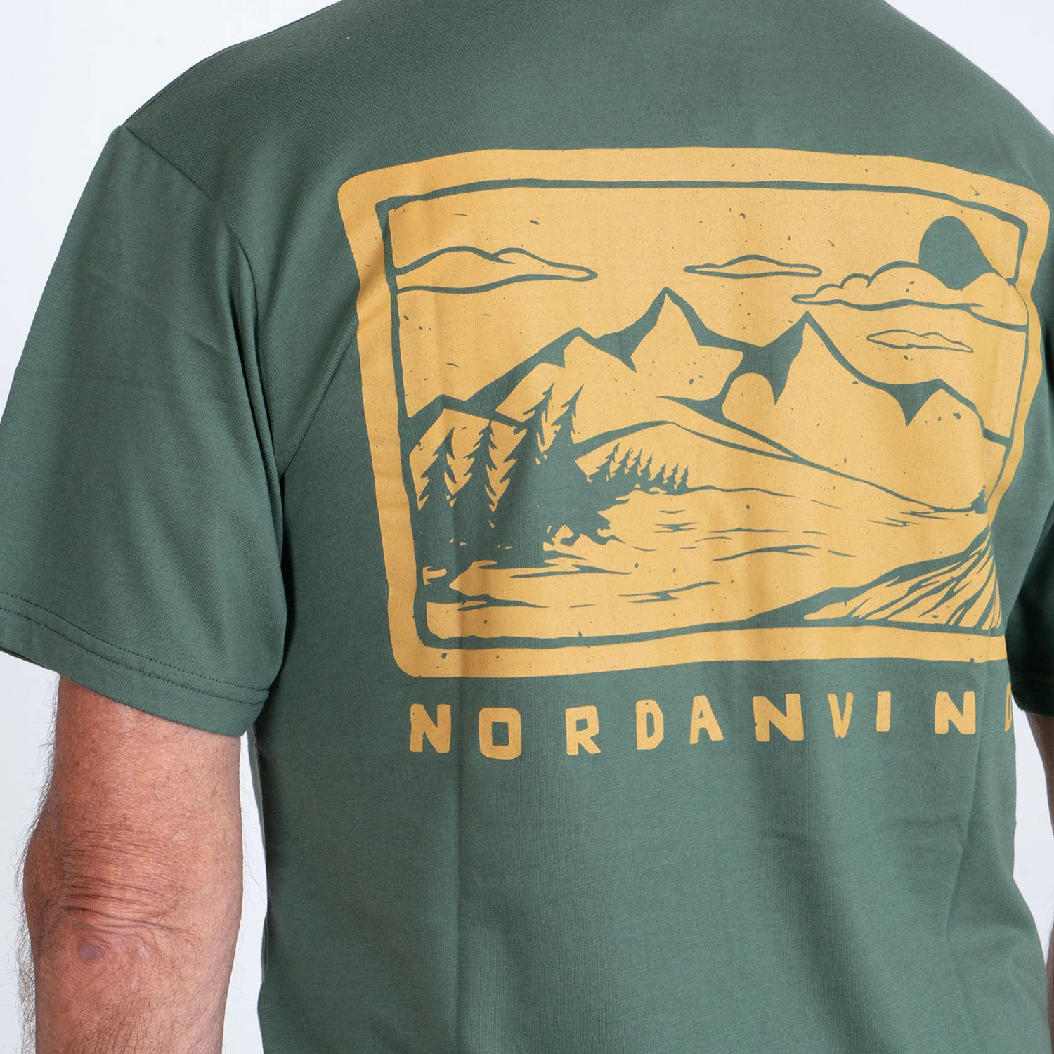 SQRTN Nordanvind T-Shirt Stone Olive