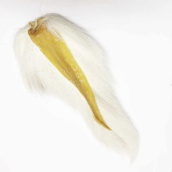 Bucktail Large, Fluo White